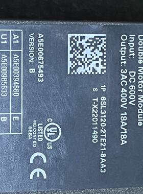 【询价】6SL3120-2TE21-8AA3 1PS120双电适用