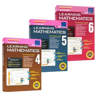 新加坡数学 SAP Learning Mathematics 小学4-6年级 数学建模思维练习册 CPA教学法 基础巩固提升 学习系列 英文原版进口教辅