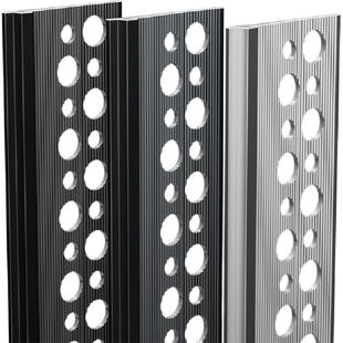 铝合金瓷砖与乳胶漆收口条阳角收边条转角收口型材批灰极窄金属条