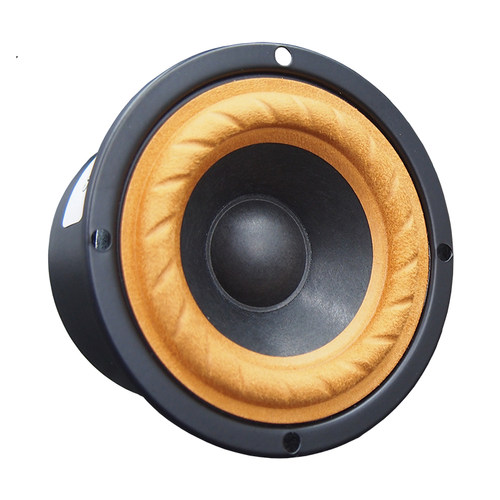 莞音3寸全频喇叭4寸6.5寸纯中音喇叭发烧diy布边人声汽车扬声器