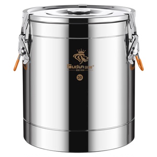 欧顿不锈钢保温桶商用汤桶带龙头奶茶桶豆浆冰粉开水米饭粥摆摊用