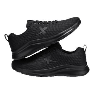 特步男鞋跑鞋春季新款官方正品休闲鞋子黑色网鞋网面运动鞋男跑鞋