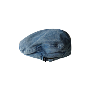 小牛仔前进帽~男童鸭舌帽春秋1-3岁韩国洋气薄款贝雷帽宝宝帽子潮