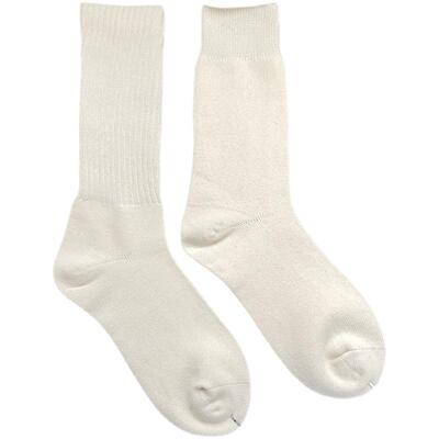 COSMOS情侣春夏高筒纯棉薄堆堆袜