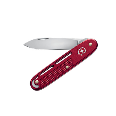 维氏瑞士军刀正品铝面镂空93mm军士刀便携多功能折叠刀新艺系列