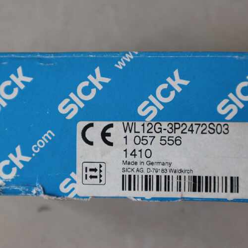 WL12G-3P2472S03 Sick 光电传感器 工业检测配件