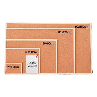 木框软木板环保无异味挂墙即用