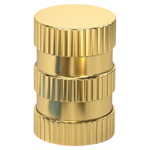 盲孔注塑热熔铜螺母滚花螺母铜镶件预埋螺帽铜花螺母M2M3M4M5M6M8