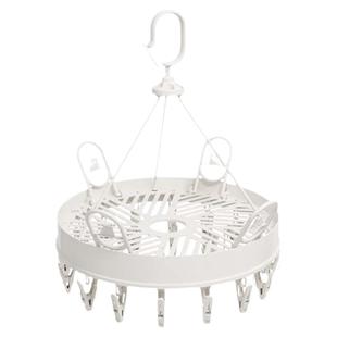 袜子晾晒架家用阳台晒内衣裤袜子神器多夹子挂鞋多功能防风晾衣架