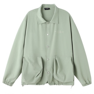 BJHG不计后果 轻薄透气衬衫男款秋季UPF100+凉感美式运动防晒外套