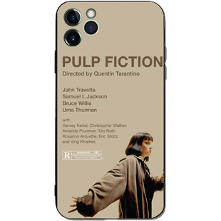 昆汀塔伦蒂诺电影手机壳低俗小说杀死比尔无耻混蛋八恶人周边适用于苹果VIVO华为OPPO小米荣耀REALME一加IQOO