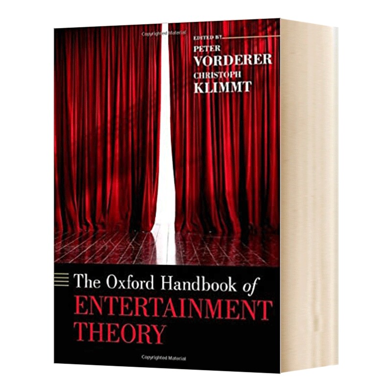 现货 牛津娱乐理论手册 英文原版 The Oxford Handbook of Entertainment Theory 英文版 进口英语原版书籍