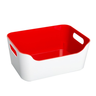 IKEA宜家瓦瑞拉收纳盒储物盒化妆盒餐厅书房桌面整理归类乌普道拉