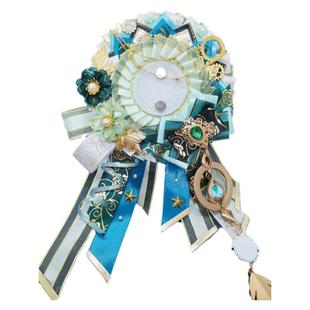 原神散兵流浪者定制吧唧托定制带尾吧唧托适用75mm吧唧痛包装饰