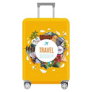 新款加厚弹力行李箱保护套旅行箱托运保护套拉杆箱防刮耐磨防尘罩
