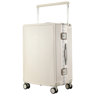 新款宽拉杆行李箱新款铝框旅行箱密码箱多功能拉杆箱大容量静音