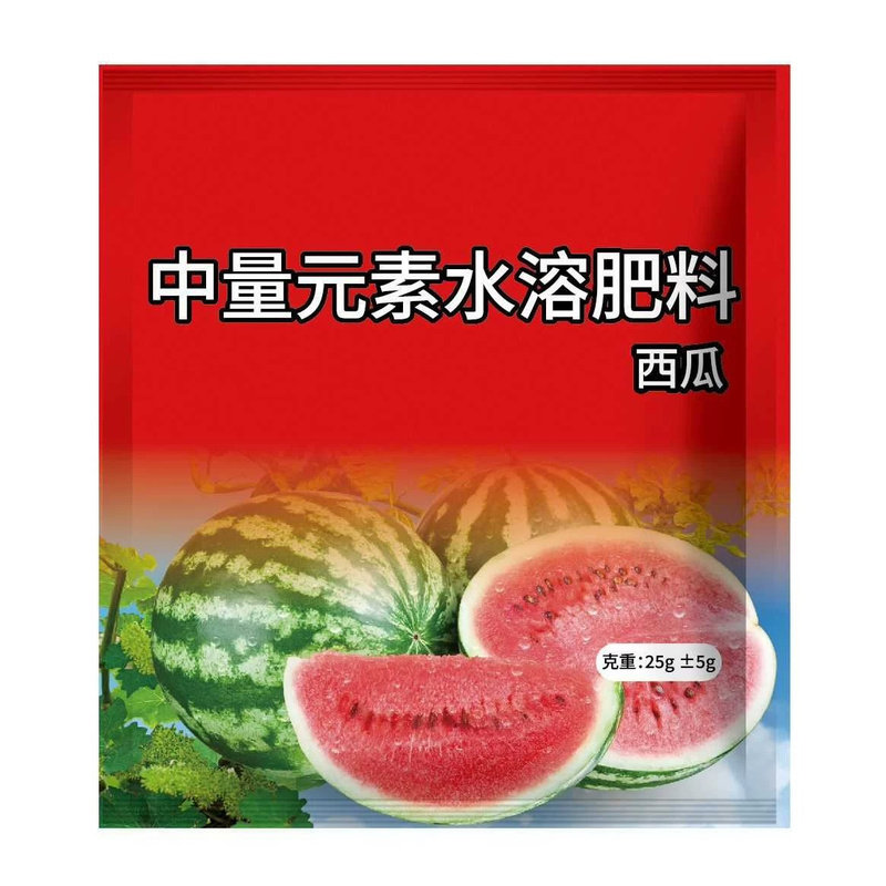 西瓜防裂果畸形微生物菌剂香瓜专用水溶肥保花保果抗病增产香甜