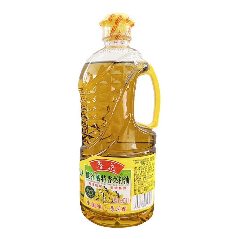 鲁花低芥酸特香菜籽油900ml