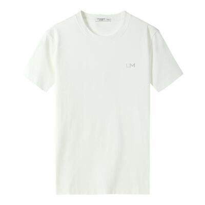 【凉感棉】利郎青年商务短袖t恤男2026夏季时尚圆领休闲时尚短t男