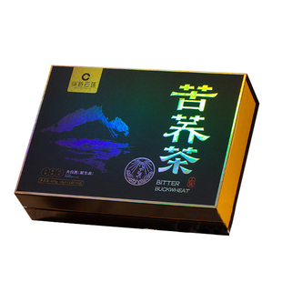 甘肃定西通渭苦荞茶正品礼盒装黑苦荞茶荞麦茶麦香型苦荞茶叶礼盒