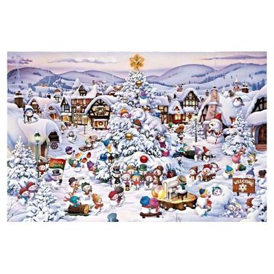 PIATNIK雪人圣诞欢歌益智拼图