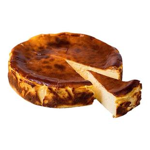 恬新阁巴斯克焦香芝士8英寸冷冻慕斯蛋糕酒店西餐厅咖啡厅节日礼