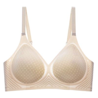 简约凉感洞洞杯内衣女