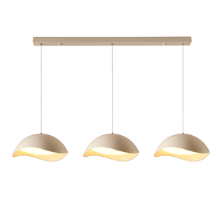 最光奶油风吊灯极简风餐厅灯led吊线灯客厅茶台吧台岛台餐桌灯具