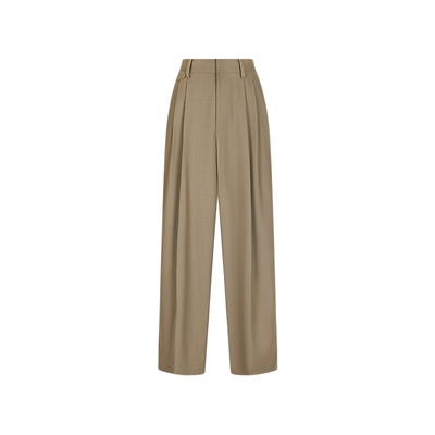 LESS高腰职场通勤直筒西装裤女