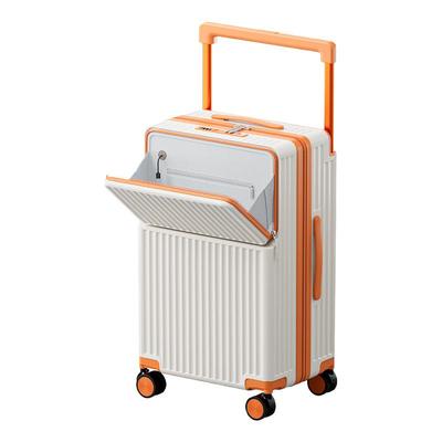 半开口多功能旅行箱静音万向轮