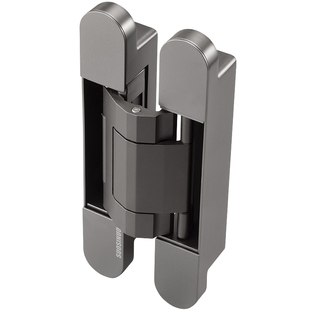 索斯诺隐形门自动闭门铰链暗门隐形液压合页木门隐藏缓冲十字铰链