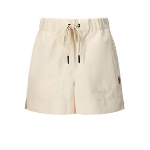【自营】Moncler/盟可睐女士标识刺绣贴片休闲短裤2B00005 597SL
