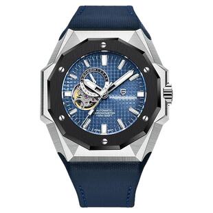 PAGANI伯佳尼大表盘全自动机械手表男时尚运动夜光防水手表 YS010