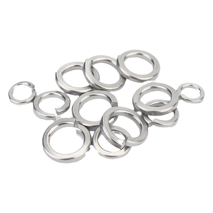 304/316/201不锈钢弹垫开口弹簧垫圈性垫片重型轻型加厚华司大全