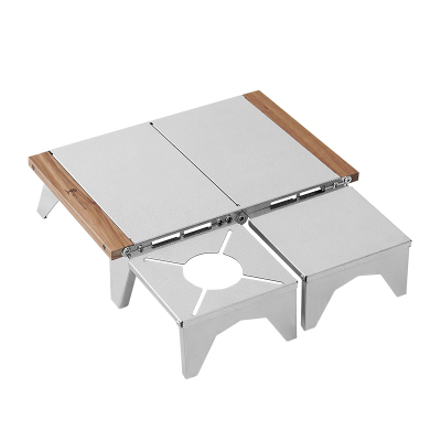 折叠桌soto蜘蛛炉隔热板边桌