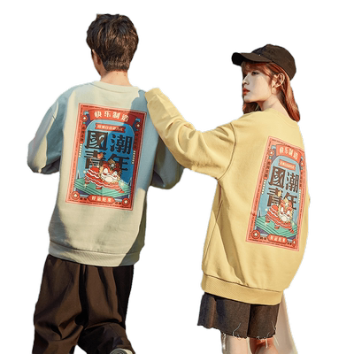 唐狮2022春装新款情侣卫衣