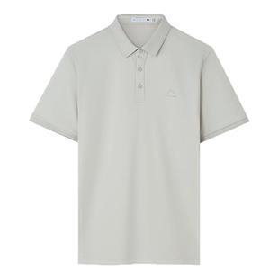 HLA/海澜之家山不在高系列短袖POLO春夏新款凉感大码翻领T恤男