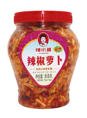 湖南特产农家辣椒萝卜干下饭菜