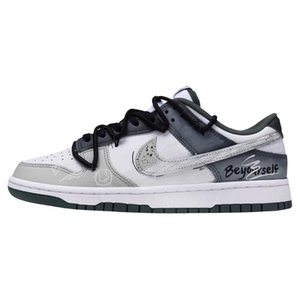 球鞋定制Nike Dunk Low 城市风暴 涂鸦做旧 潮流小众低帮男女板鞋