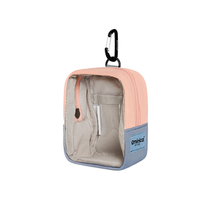 Qminica 11cm迷你痛包溜娃包便携多功能零钱包收纳耳机小挂包