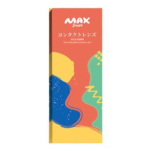 诺思knox漫糖Maxsweet美瞳月抛盒1片装混血自然隐形眼镜绝绝灰瞳