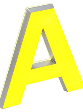 定制门头招牌迷你字发光字
