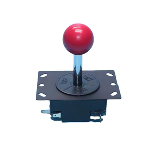 游戏机宝联摇杆铁座配件格斗机街机红头八向接线一体手把手柄电玩