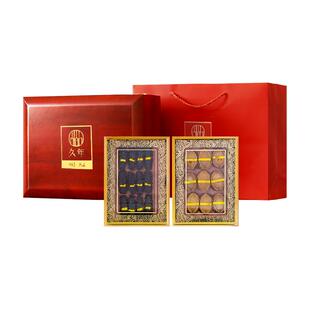 久年大连淡干海参干货鲍鱼高端档双拼海鲜过年货礼盒品送长辈领导