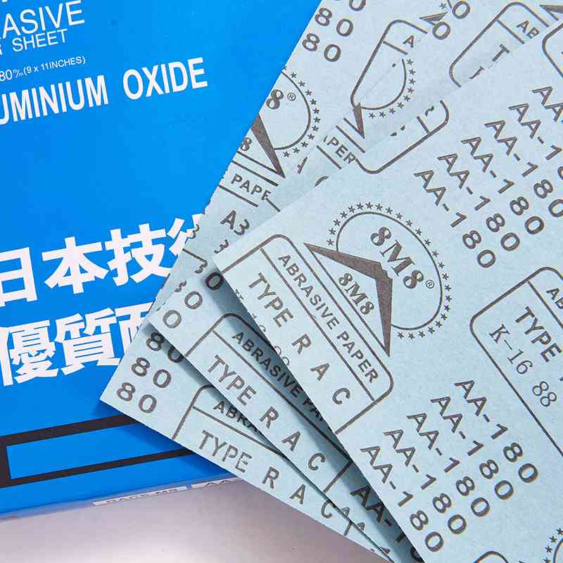 8M8干砂纸砂纸打磨抛光家具木材沙纸砂布超细砂纸片120-800目包邮