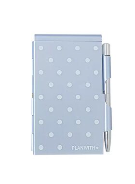 Planwith金属波点便签本笔记本