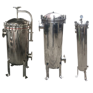 正品304不锈钢工业前置预处理布袋式过滤器大流量高精度可定制