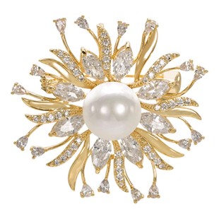 Eternelle法国永恒高雅花卉系列胸针高档 秋冬配饰别针扣领针胸花