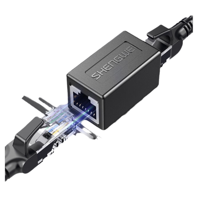 胜为网线转接头对接头网线直通头