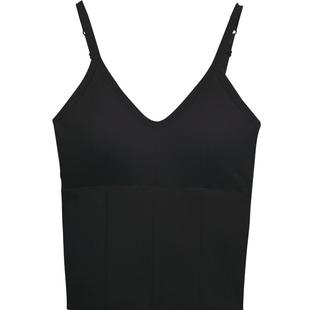 u型美背内衣女夏季2025年网红爆款文胸一体卡卡外穿抹胸吊带背心